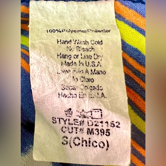 Mezzanine | Patterned Sleeveless Mini Dress Size S Small - Picture 8 of 12